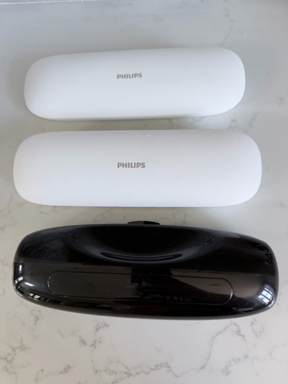 PHILIPS Portable Electric Toothbrush Travel Case Holder White and Black Options